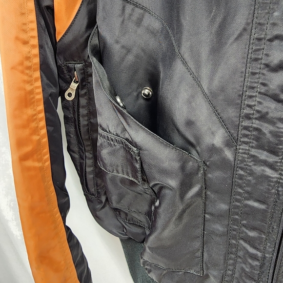 Harley-Davidson Nylon Jacket, Men's Size XL Nylon black type Vintage Second Hand